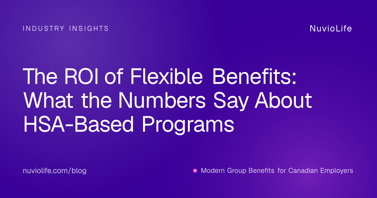 The ROI of Flexible Benefits: What the Numbers Say About HSA-Based Programs