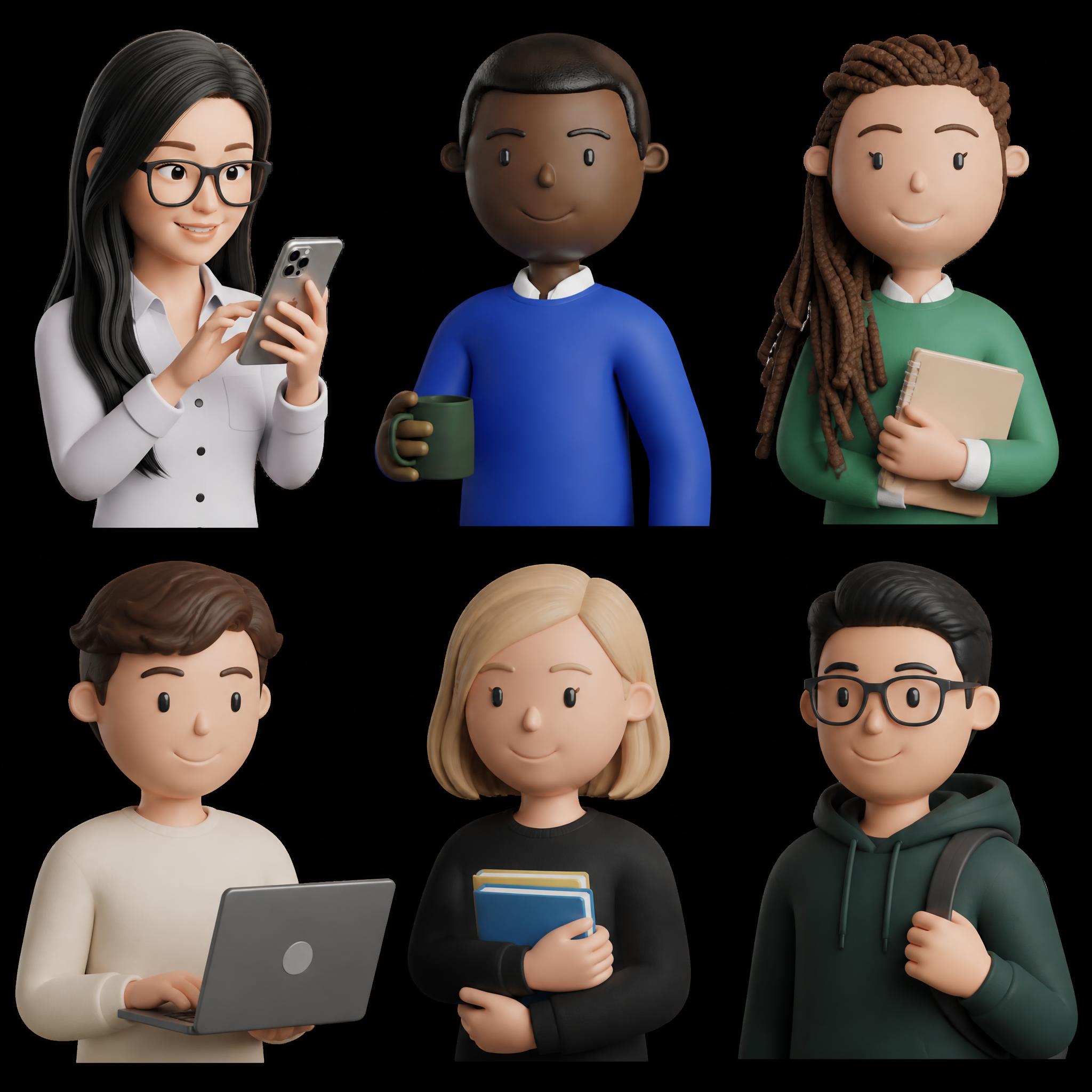 Grid of NuvioLife member portraits — a cross-section of the Canadian workers we build for.